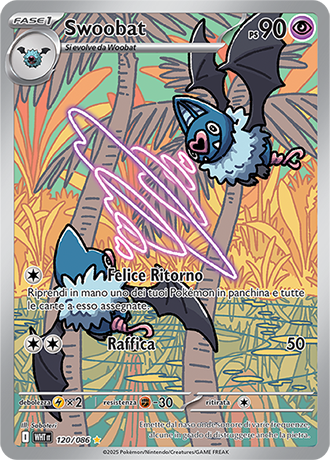 swoobat wht 120 -fuoco bianco-