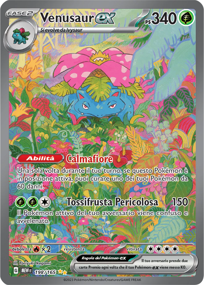 venusaur mew 198 -151-