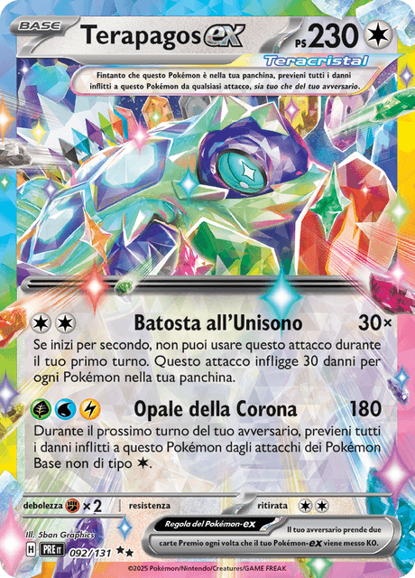 terapagos pre 092 -evoluzioni prismatiche-