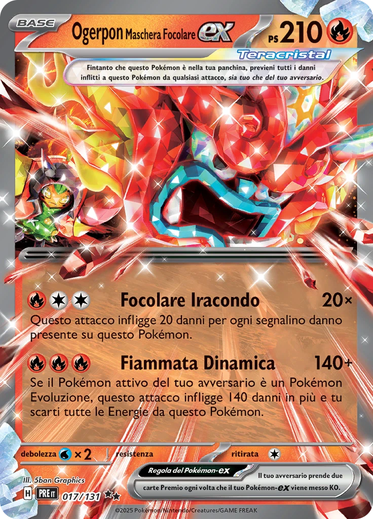 ogerpon pre 017 -evoluzioni prismatiche-