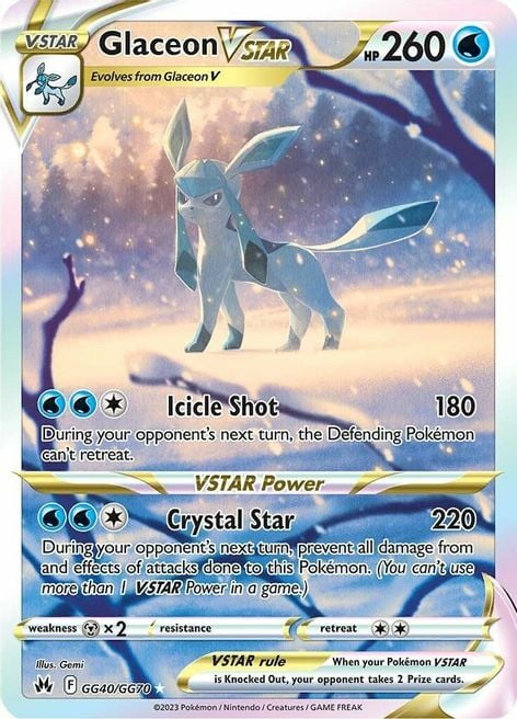 glaceon crz gg40 -ita- -zenit regale-