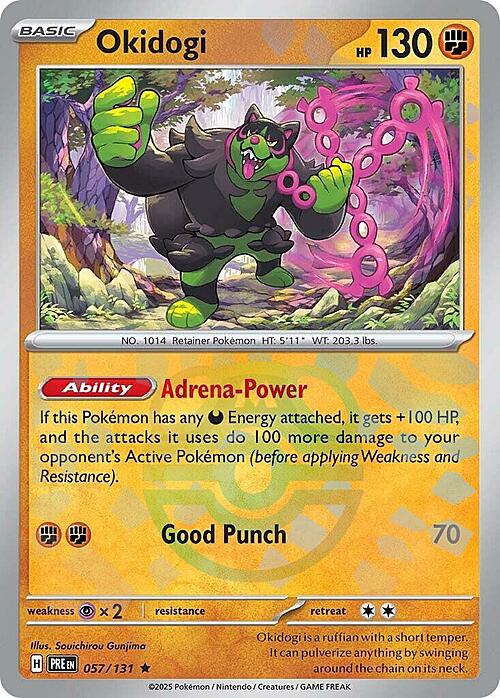 okidogi pre 057 pokeball reverse -ita- -evoluzioni prismatiche-