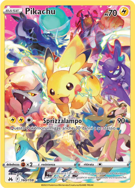 pikachu crz 160 -zenit regale-