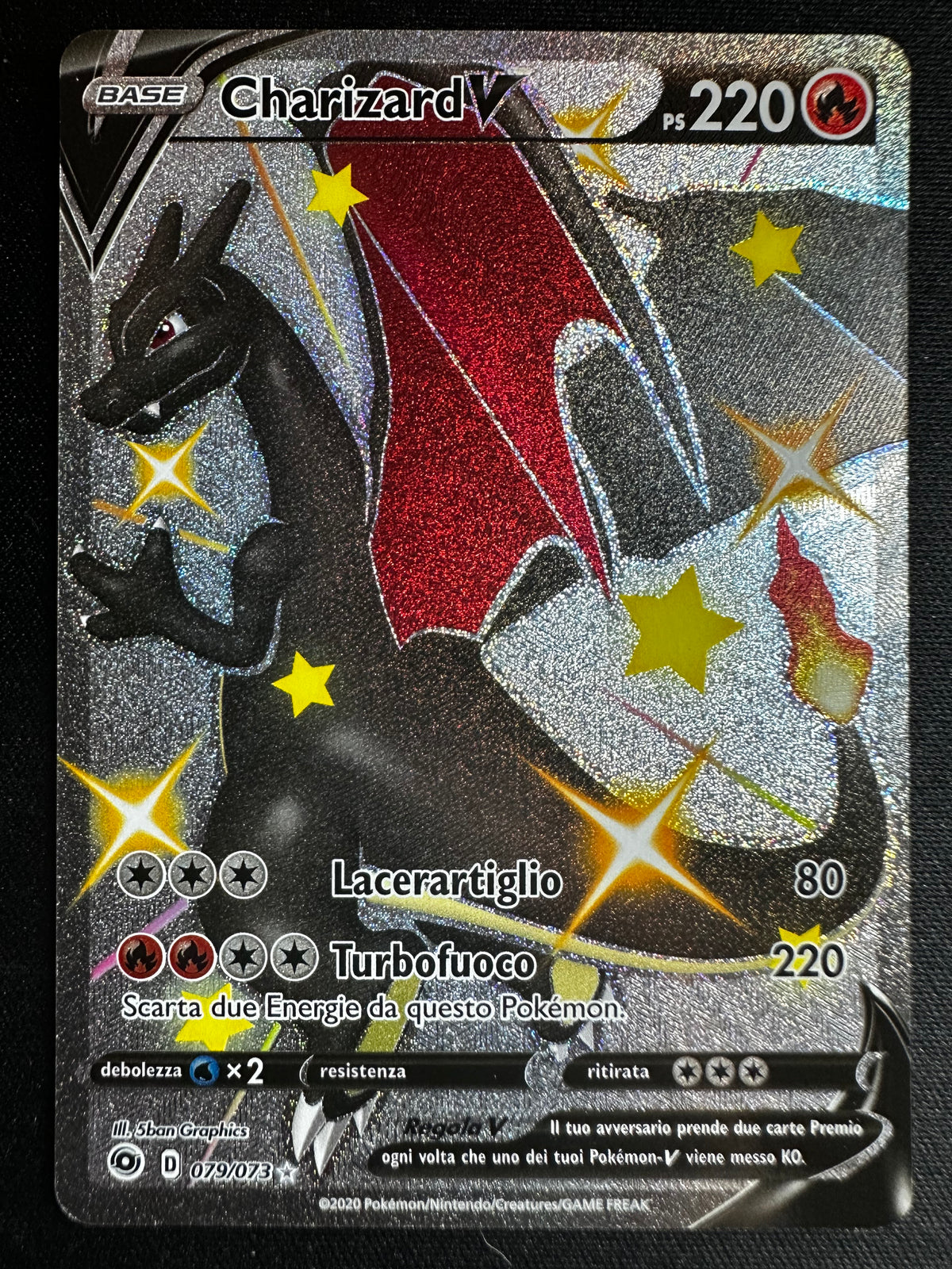charizard cpa 079 -futuri campioni- (vedere foto per le condizioni)