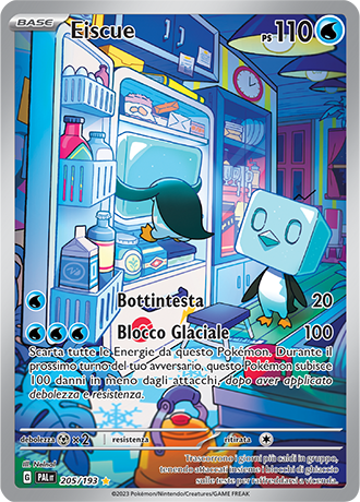 eiscue pal 205 -evoluzioni a paldea-