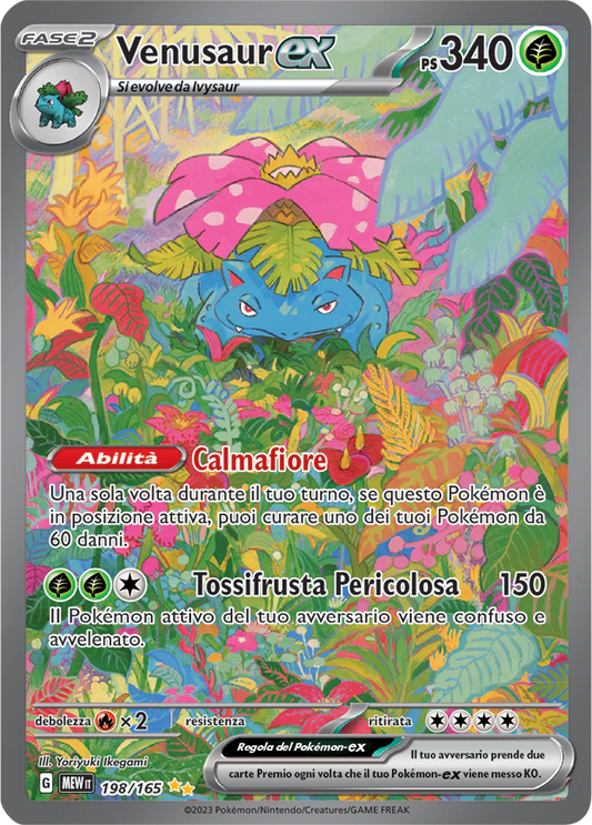 venusaur mew 198 -151-