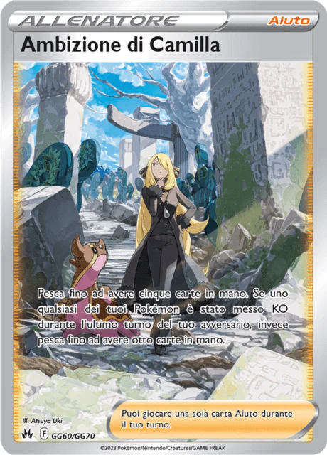 ambizione di camilla crz gg60 -zenit regale-