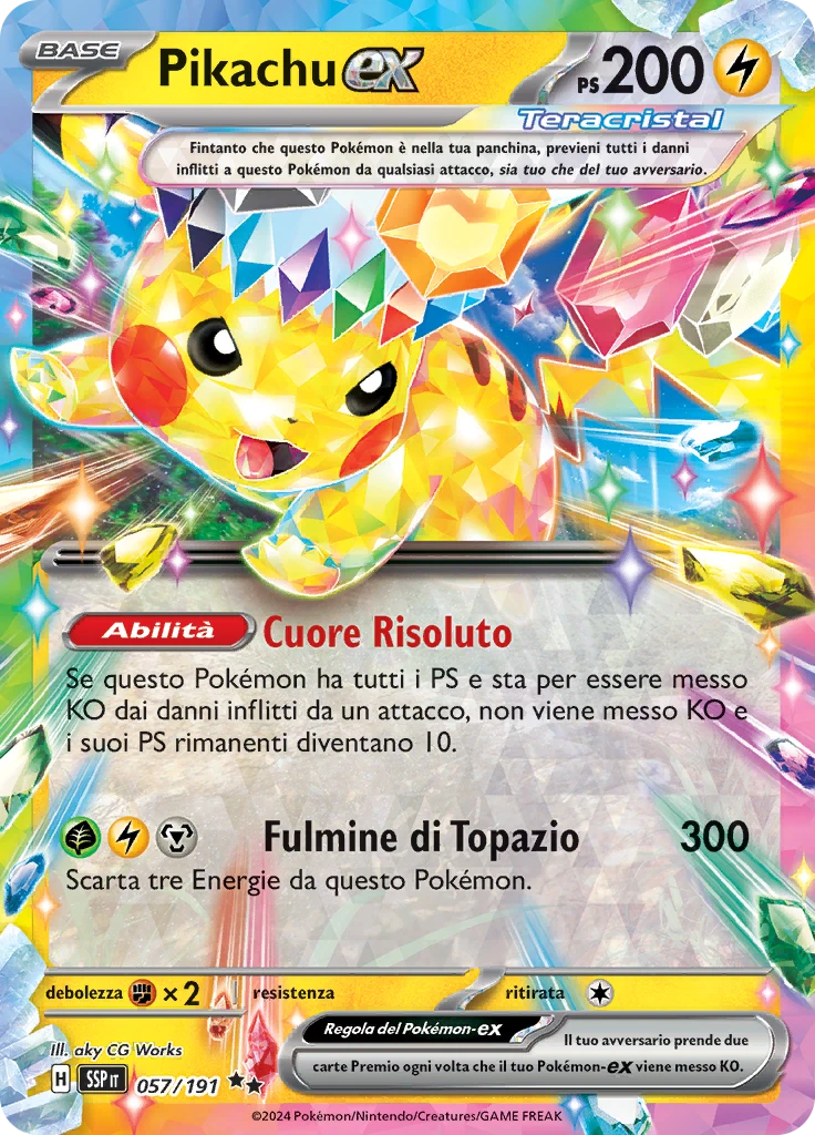 pikachu ssp 057 -scintille folgoranti-