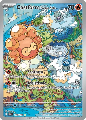 castform ssp 195 -scintille folgoranti-