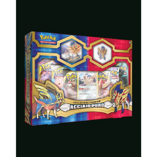 Collezione Premium Acciaio Puro Zamazenta (ita) *leggero danno*