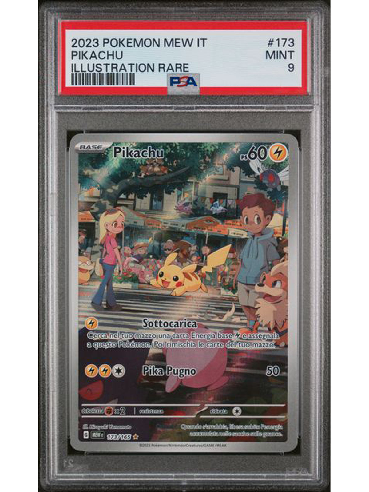 Pikachu mew 173 PSA 9
