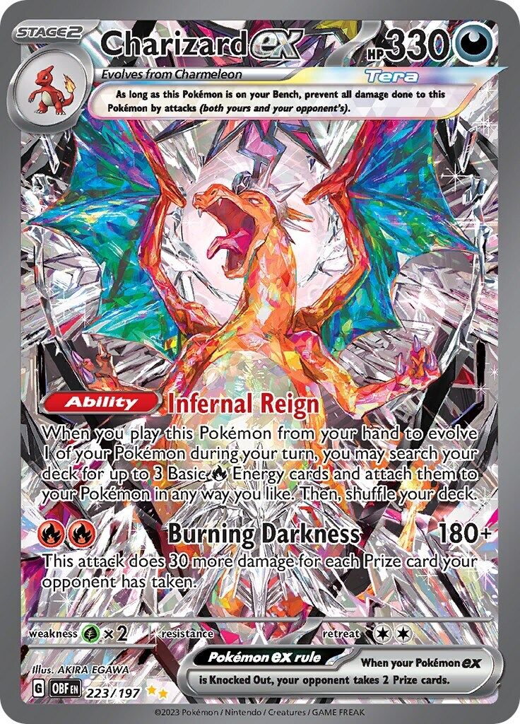 charizard obf 223 -ossidiana infuocata- ENG