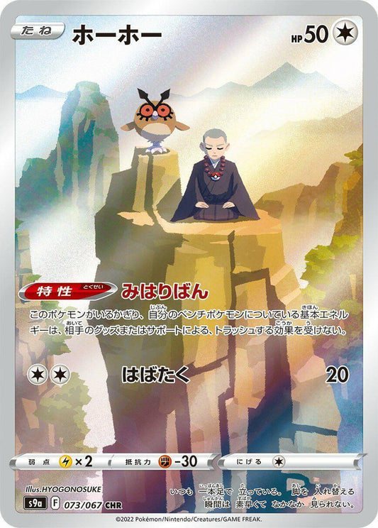 hoothoot s9a 073 -battle region-