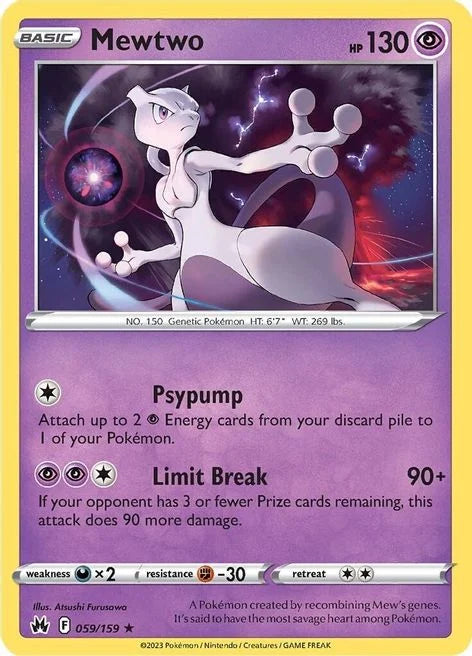 mewtwo crz 059 (holo) -ita- -zenit regale